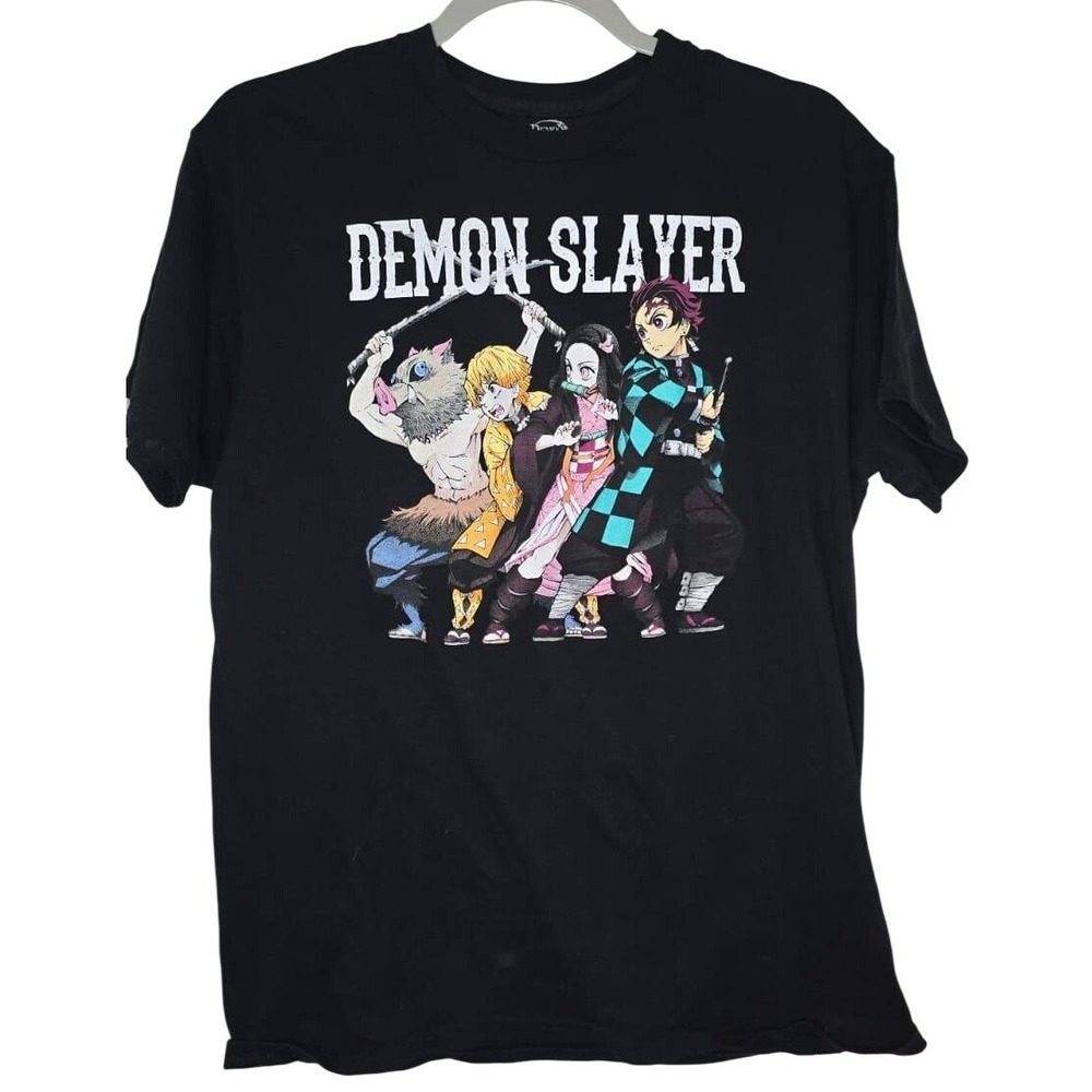 Demon Slayer Kimetsu no Yaiba Aniplex Graphic Tee Mens (M) - Anime, Streetwear‎
